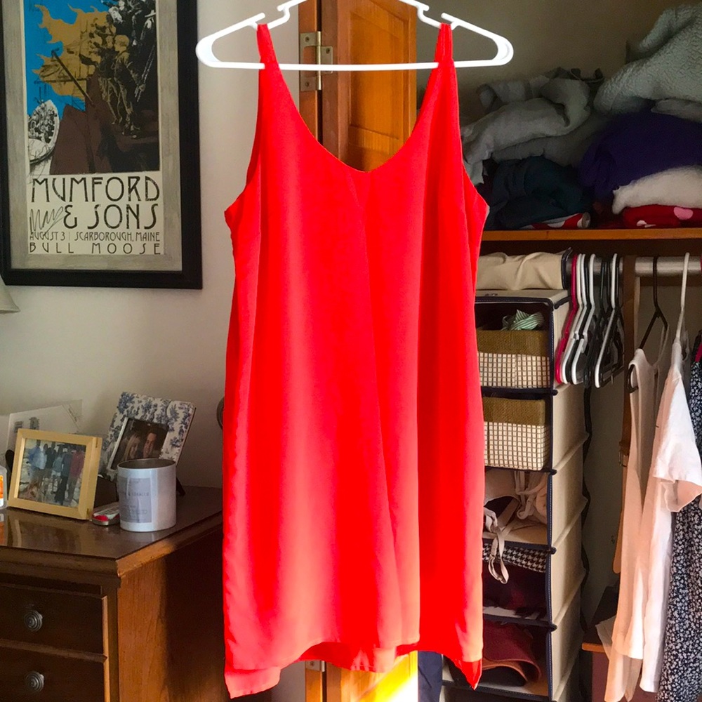 Burnt Orange/Red Dress